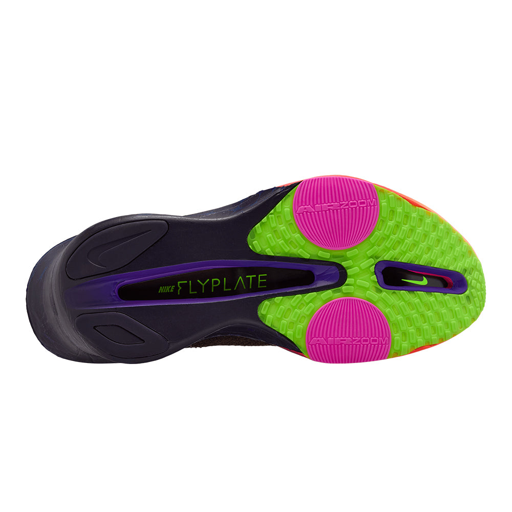 Nike Women's Alphafly 3 - BlackToe Running#colour_orange-pulse-purple-dynasty