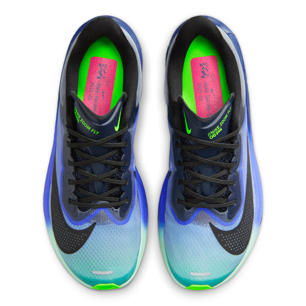 Nike Men's Zoom Fly 6 - BlackToe Running#colour_dark-obsidian-racer-blue