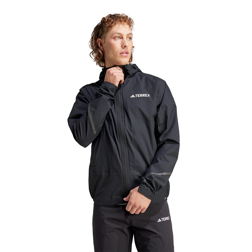 Adidas Men's Terrex Xperior 2.5L Light Rain.Rdy Jacket – BlackToe