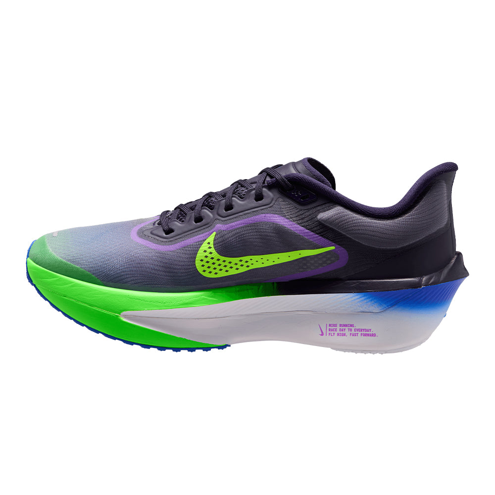 Nike Men's Zoom Fly 6 - BlackToe Running#colour_purple-dynasty-volt-fuchsia-dream