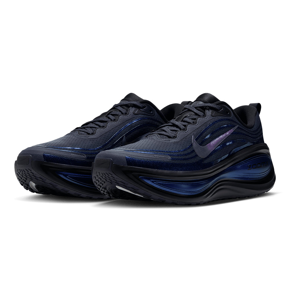 Nike Men's Vomero Plus - BlackToe Running#colour_gridiron-multi-color-black
