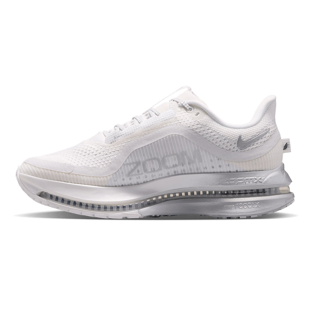 Nike Women's Pegasus Premium - BlackToe Running#colour_summit-white-metallic-silver-grey-fog