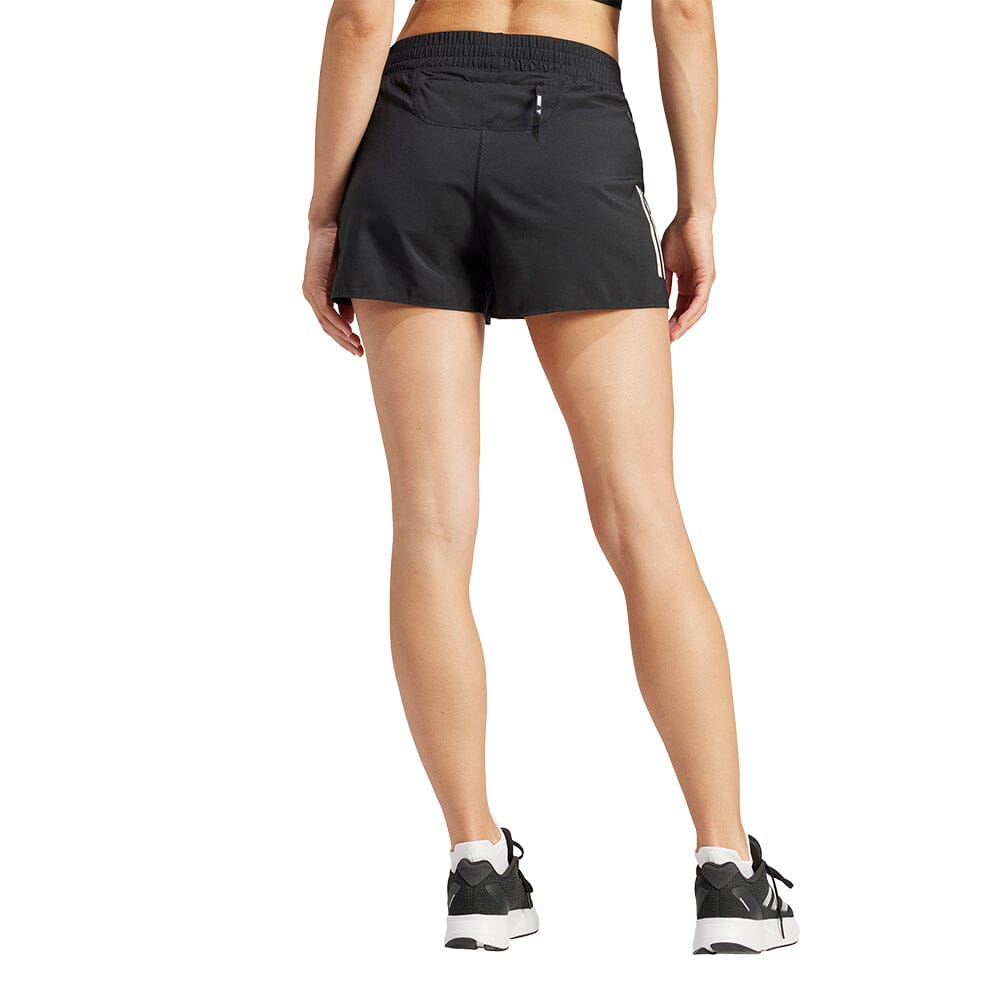 Adidas Women's Own The Run Shorts - BlackToe Running#colour_black