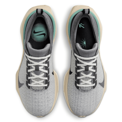 Nike Men's ZoomX Invincible Run Fk 3 - BlackToe Running#colour_cool-grey-black-pewter-iron