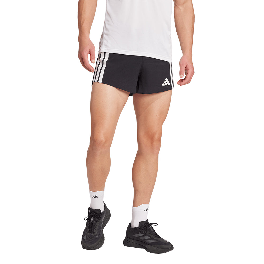Adidas Men's Adizero Running Gel Pocket Shorts 3" - BlackToe Running