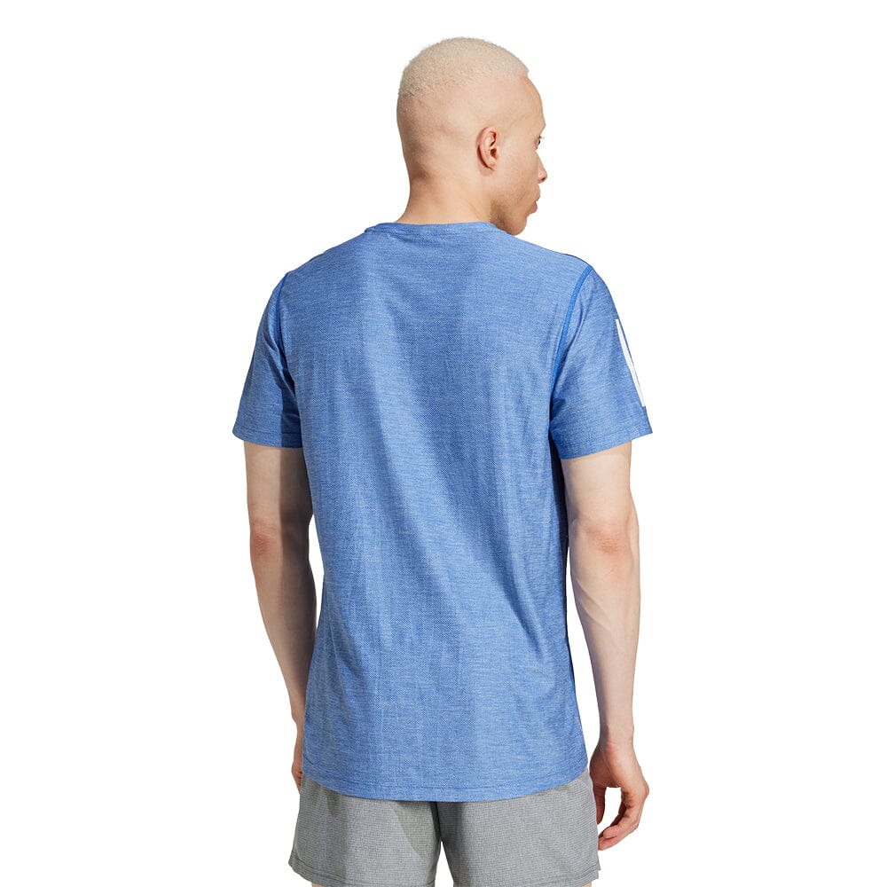 Adidas Men's Own the Run Tee - BlackToe Running