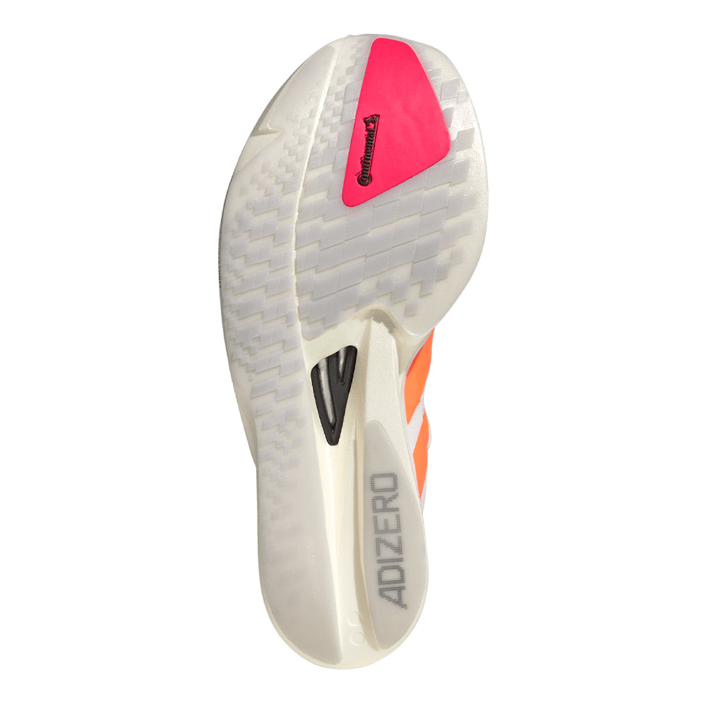 Adidas Men's Adizero Takumi Sen 11 - BlackToe Running#colour_cloud-white-beam-orange-lucid-red