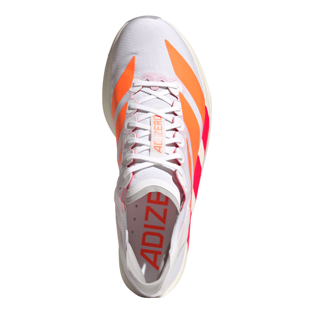 Adidas Men's Adizero Takumi Sen 11 - BlackToe Running#colour_cloud-white-beam-orange-lucid-red