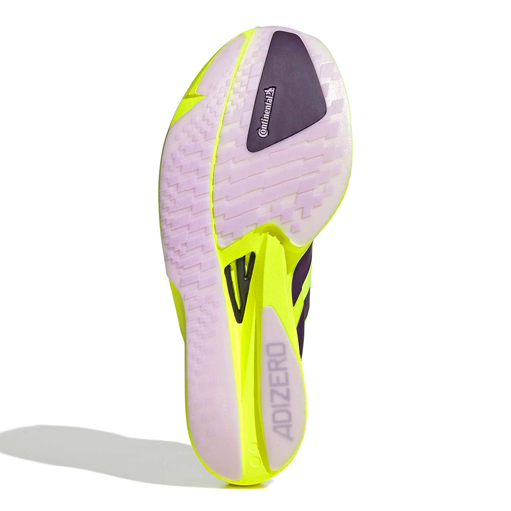Adidas Men's Adizero Takumi Sen 11 - BlackToe Running#colour_solar-yellow-aurora-plum-powder-plum