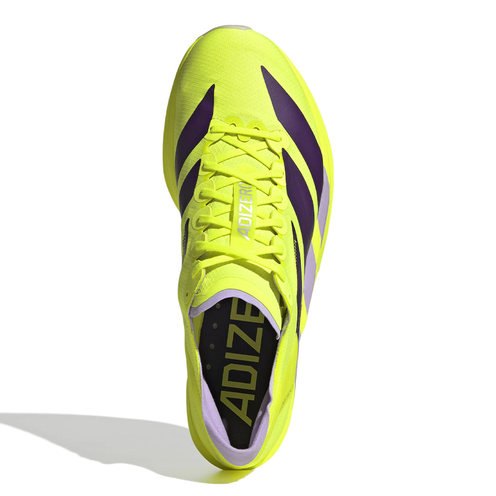 Adidas Men's Adizero Takumi Sen 11 - BlackToe Running#colour_solar-yellow-aurora-plum-powder-plum