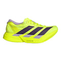 Adidas Women's Adizero Adios Pro 4 - BlackToe Running#colour_solar-yellow-aurora-plum-powder-plum