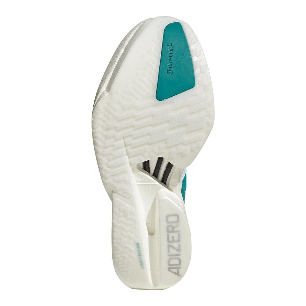 Adidas Men's Adizero Adios Pro 4 - BlackToe Running#colour_white-pure-teal-carbon