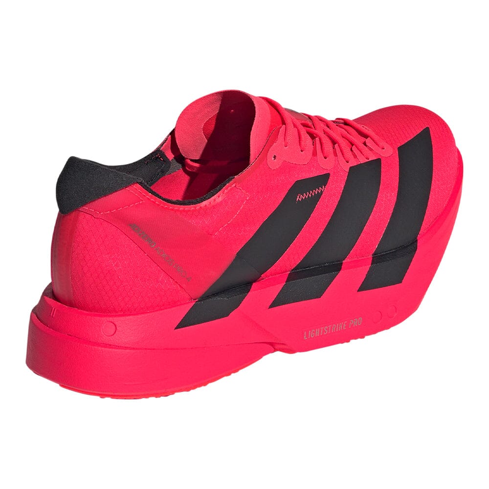 Adidas Women's Adizero Adios Pro 4 - BlackToe Running#colour_lucid-red-core-black