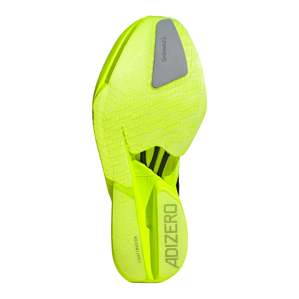 Adidas Women's Adizero Adios Pro 4 - BlackToe Running#colour_lucid-lemon-core-black-halo-silver