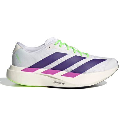 Adidas Women's Adizero Evo SL - BlackToe Running#colour_white-purple-burst