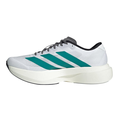 Adidas Men's Adizero Evo SL - BlackToe Running#colour_white-pure-teal-grey