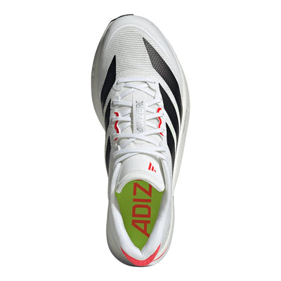 Adidas Men's Adizero Boston 13 - BlackToe Running#colour_white-core-black-lucid-red