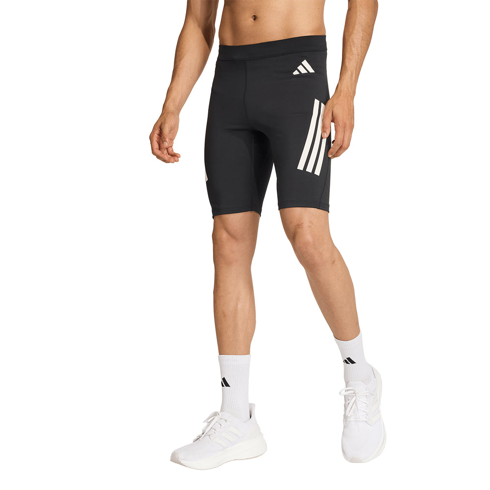 Adidas Men's Adi365 Iconic Running Short Tight - BlackToe Running