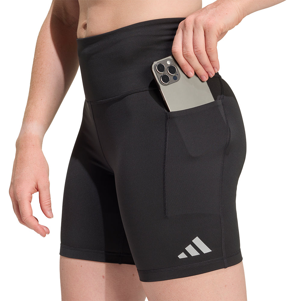 Adidas Women's Adi365 Running Climacool Short Leggings 7" - BlackToe Running