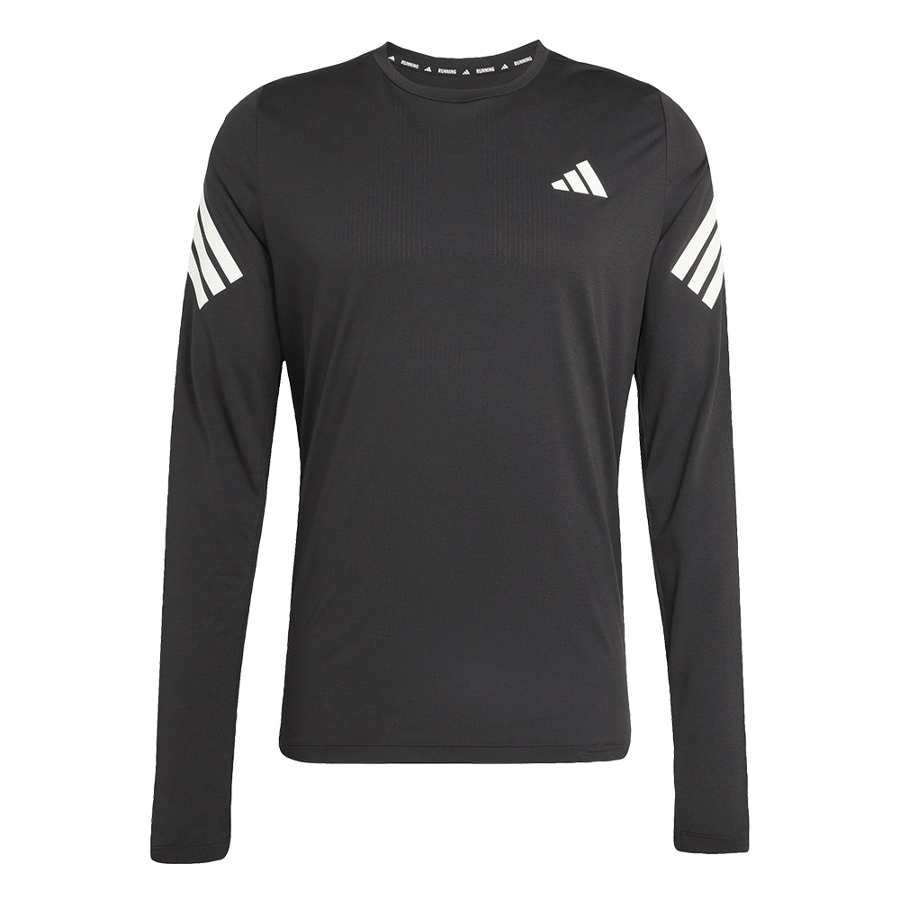 Adidas Men's Adi365 Running Iconic Climacool Long Sleeve - BlackToe Running