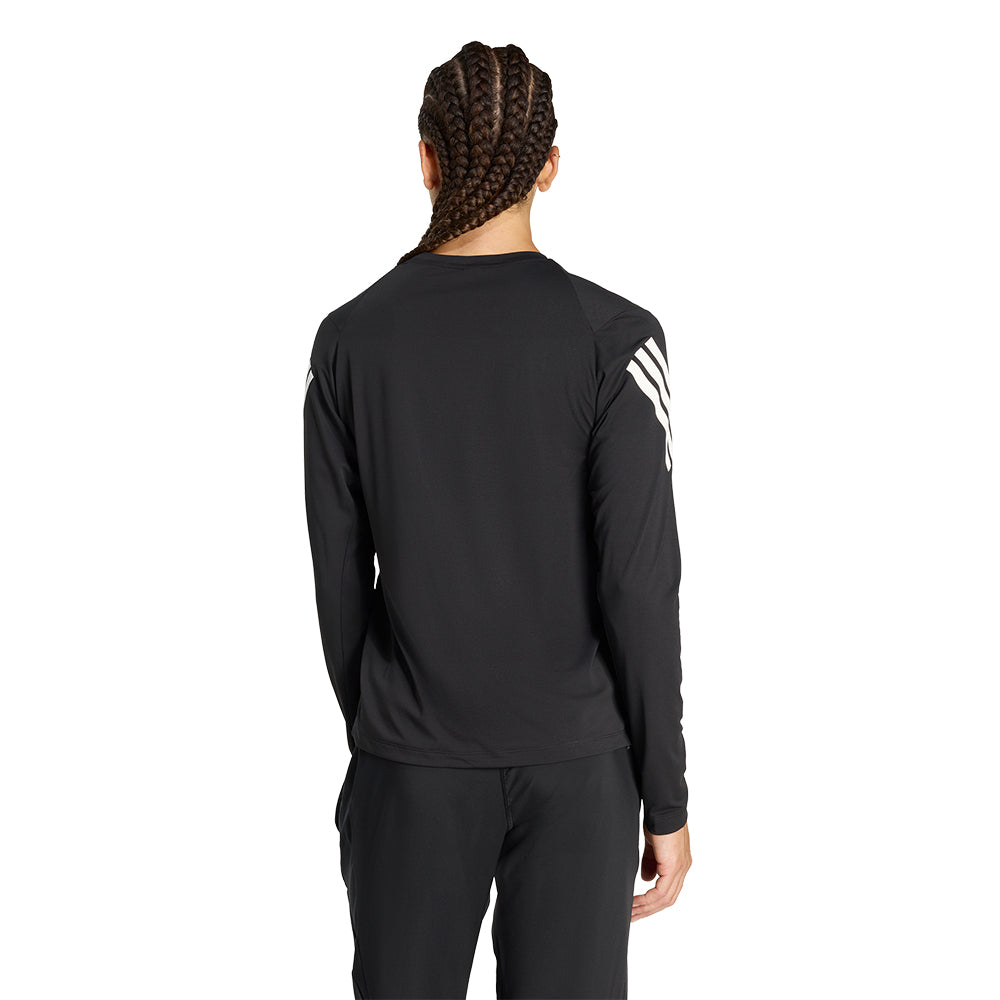 Adidas Women's Adi365 Running Climacool Iconic Long Sleeve - BlackToe Running