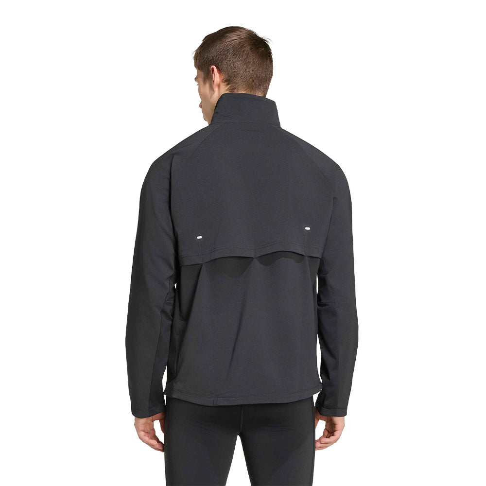 Adidas Men's Adi365 Running Essentials Winterized Jacket - BlackToe Running#colour_black