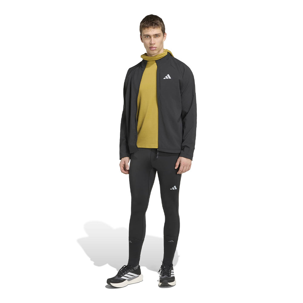 Adidas Men's Adi365 Running Essentials Winterized Jacket - BlackToe Running#colour_black