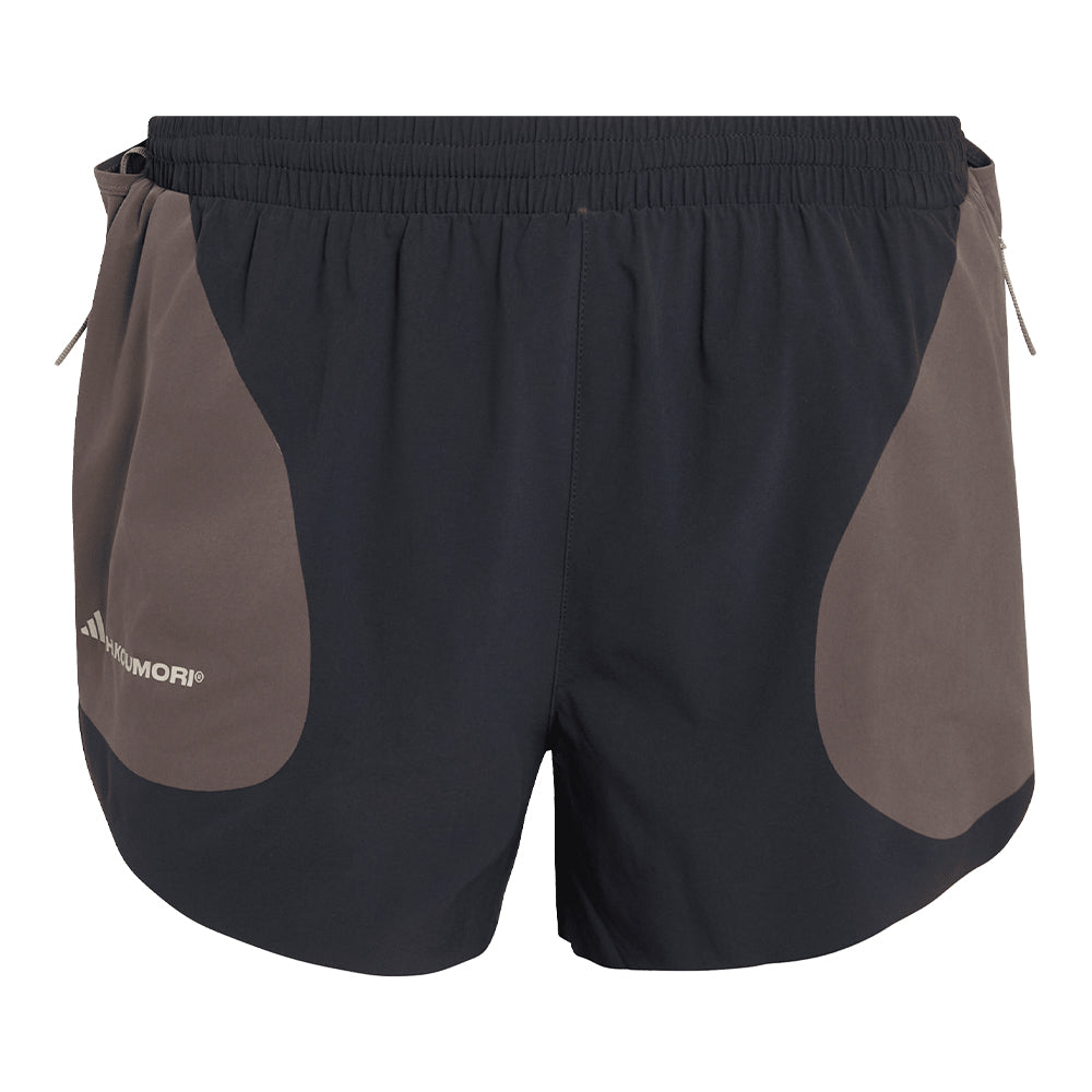 Adidas Women's Running X Hermanos Koumori Shorts - BlackToe Running#colour_night-grey-charcoal