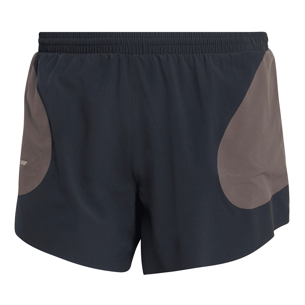 Adidas Men's Running X Hermanos Koumori Shorts - BlackToe Running#colour_night-grey-charcoal