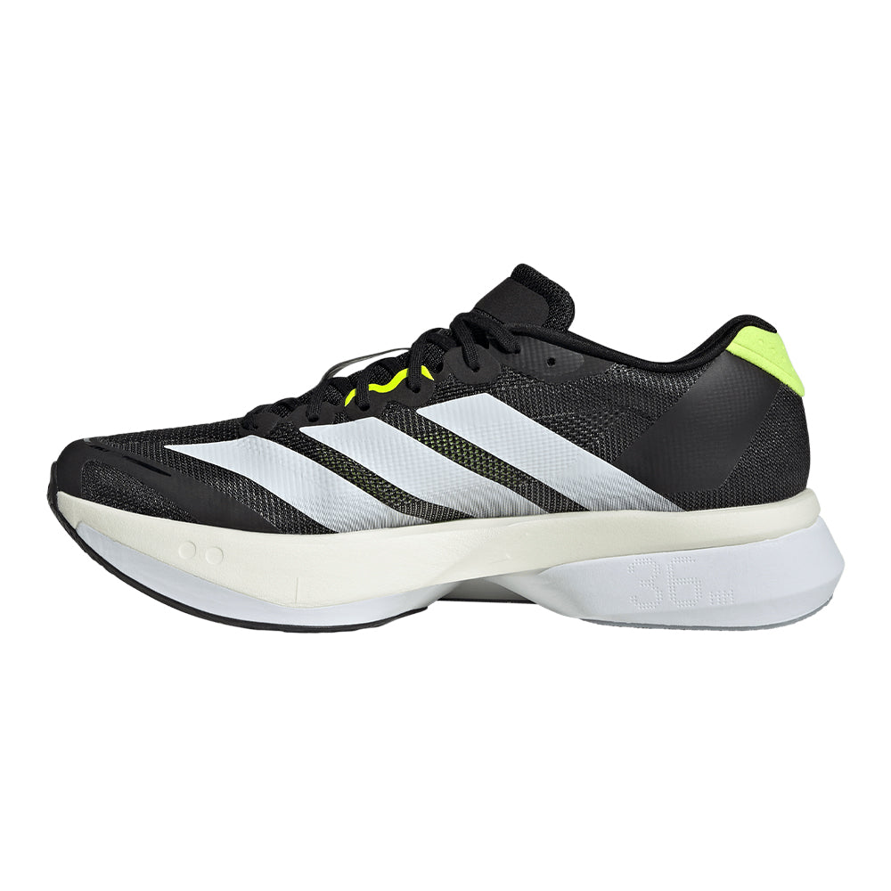 Adidas Men's Adizero Boston 13 - BlackToe Running#colour_core-black-cloud-white-solar-yellow