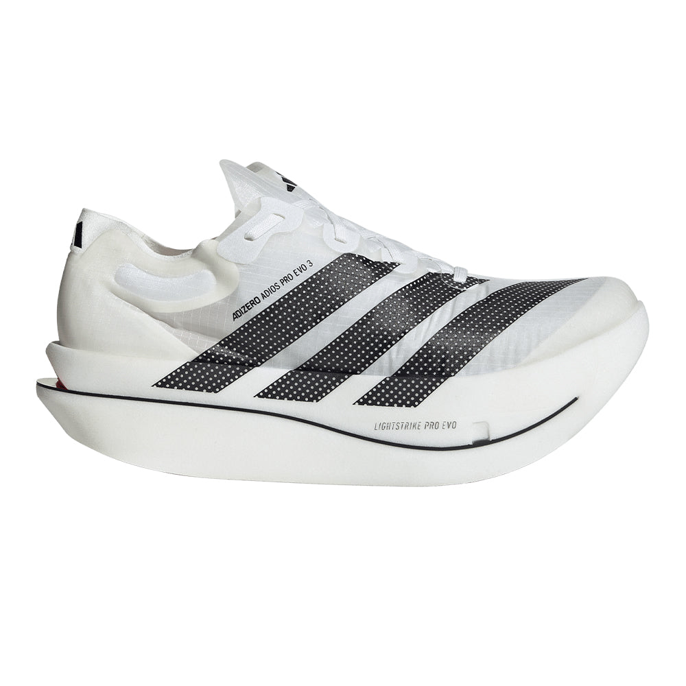 Adidas Adizero Adios Pro Evo 3 - BlackToe Running#colour_cloud-white-core-black-solar-turbo