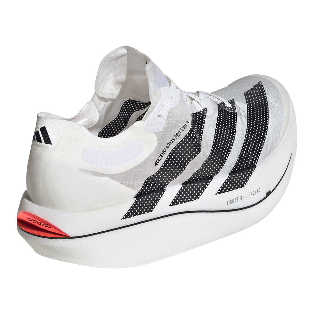 Adidas Adizero Adios Pro Evo 3 - BlackToe Running#colour_cloud-white-core-black-solar-turbo