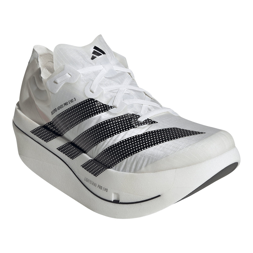 Adidas Adizero Adios Pro Evo 3 - BlackToe Running#colour_cloud-white-core-black-solar-turbo