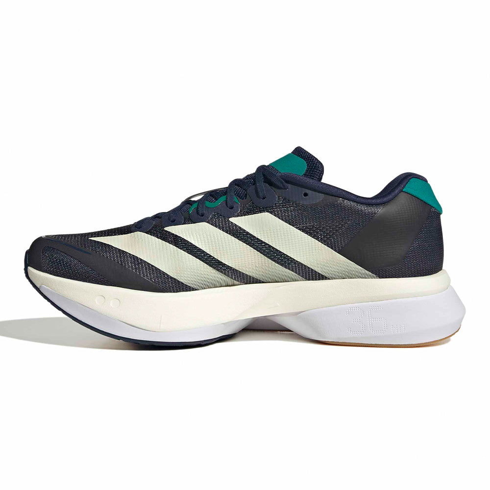 Adidas Men's Adizero Boston 13 - BlackToe Running#colour_night-indigo-wonder-white-equipment-green