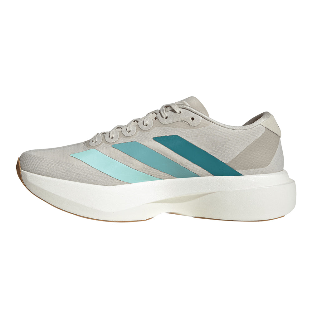 Adidas Men's Adizero Evo SL Woven - BlackToe Running#colour_alumina-mint-ton-semi-flash-aqua