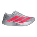 Adidas Women's Adizero Evo SL - BlackToe Running#colour_silver-lucid-red-iron