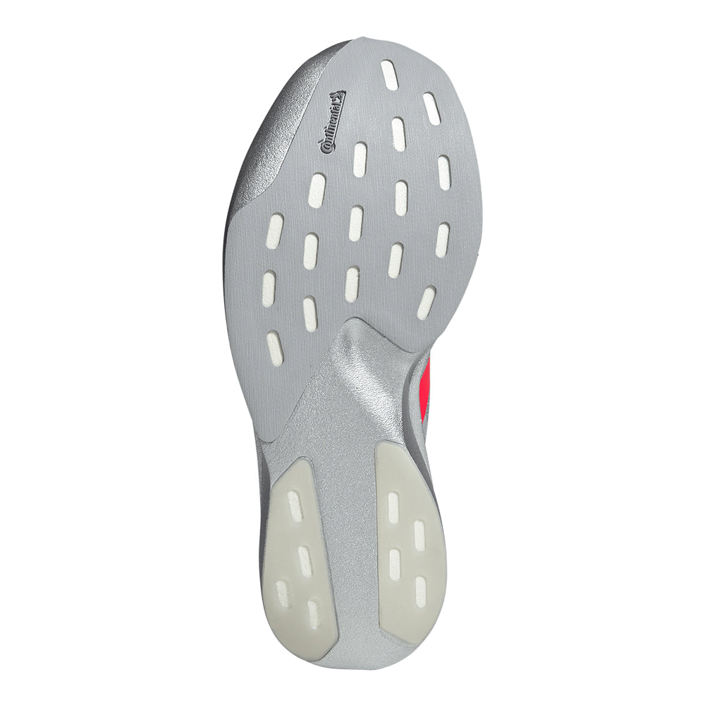 Adidas Women's Adizero Evo SL - BlackToe Running#colour_silver-lucid-red-iron