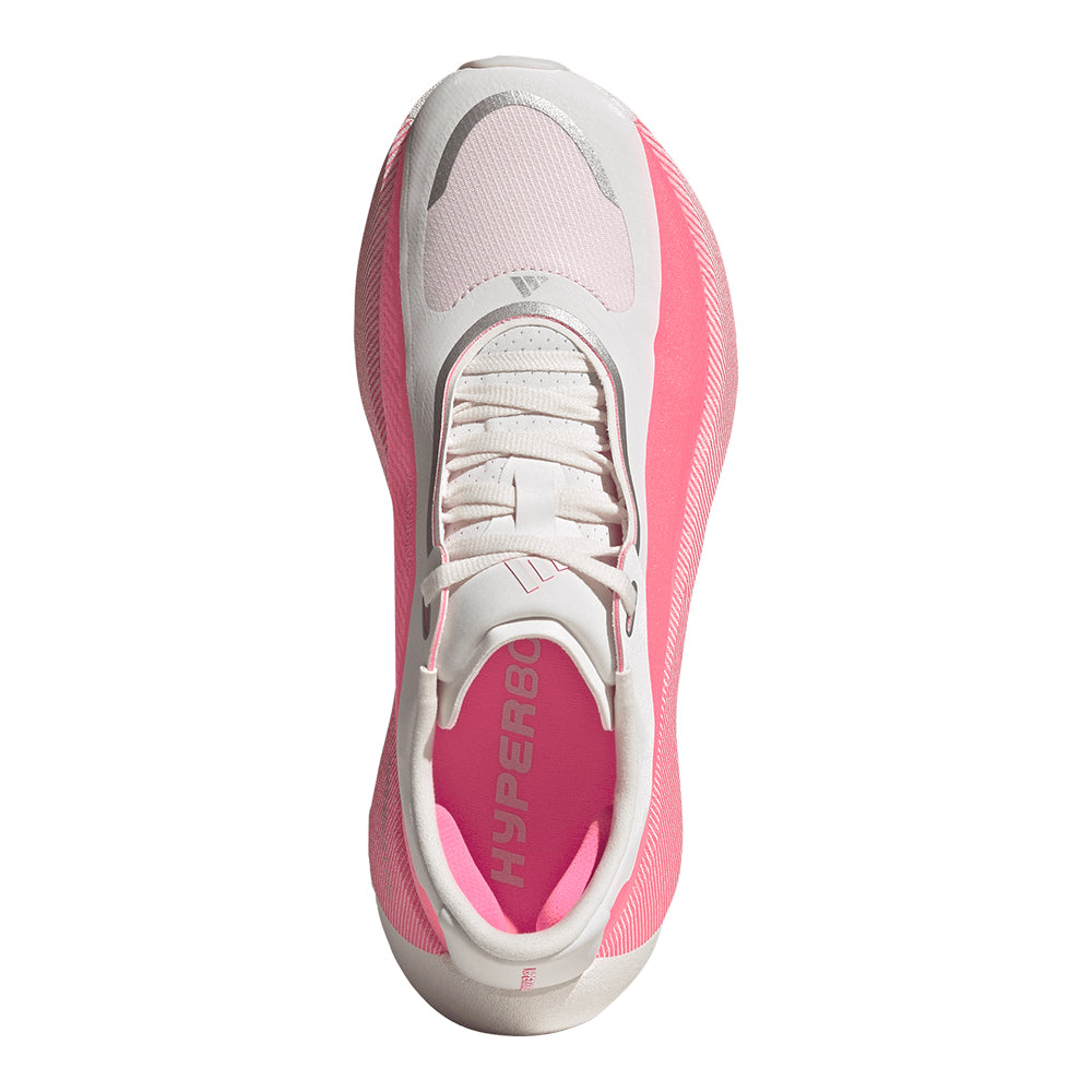 Adidas Women's Hyperboost Edge Pro - BlackToe Running#colour_hyper-white-solar-turbo