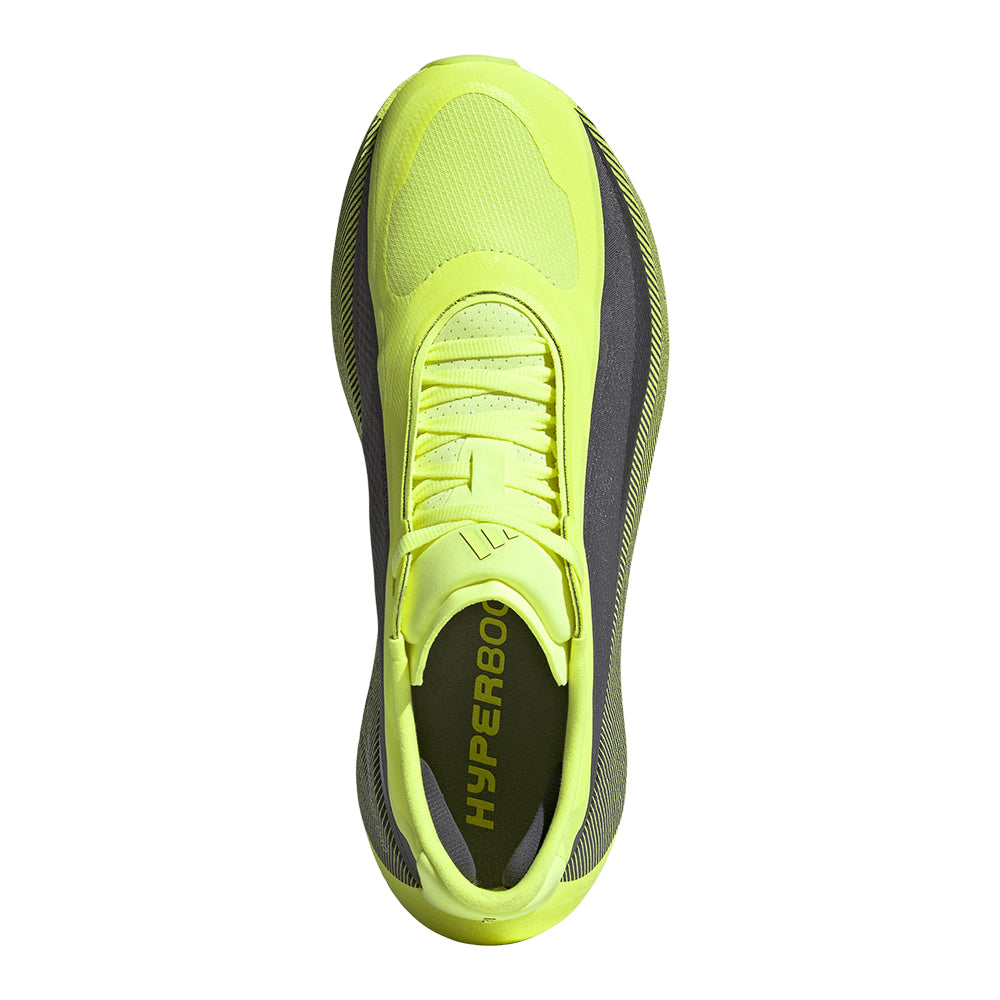 Adidas Men's Hyperboost Edge Pro - BlackToe Running#colour_hi-res-yellow-iron-met-grey-five