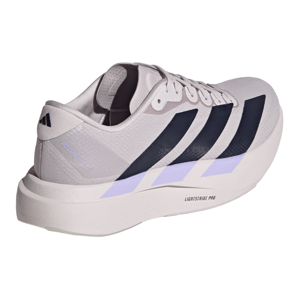 Adidas Women's Adizero Evo SL Woven - BlackToe Running#colour_ice-purple-legend-ink-glow-purple