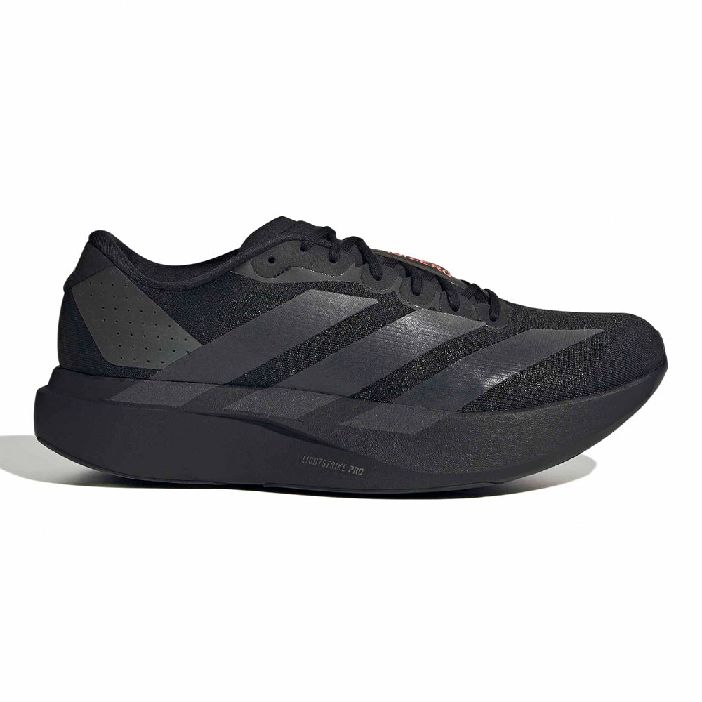 Adidas Men's Adizero Evo SL - BlackToe Running#colour_core-black-grey-impact-orange