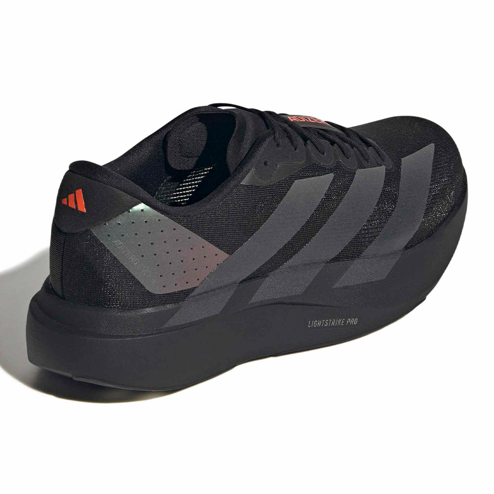 Adidas Men's Adizero Evo SL - BlackToe Running#colour_core-black-grey-impact-orange