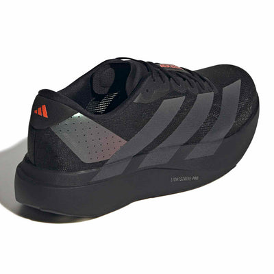 Adidas Men's Adizero Evo SL - BlackToe Running#colour_core-black-grey-impact-orange