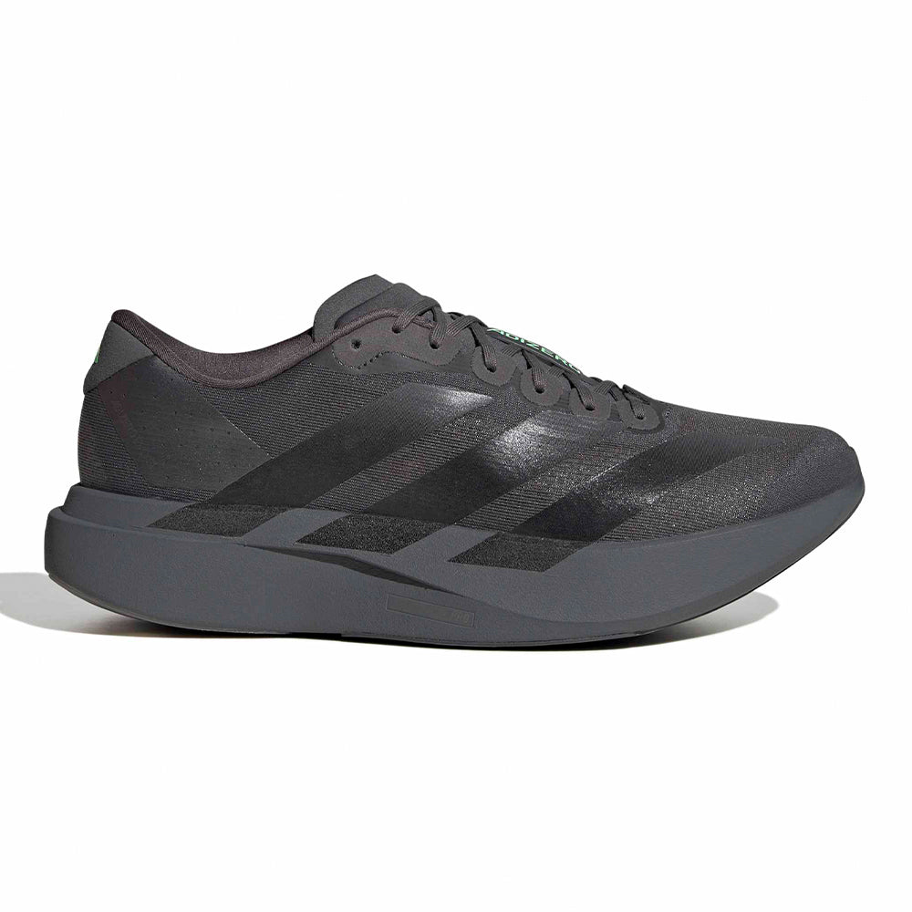 Adidas Men's Adizero Evo SL - BlackToe Running#colour_dark-grey-core-black-lime-burst