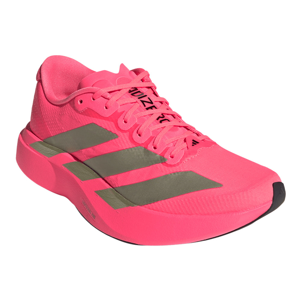 Adidas Women's Adizero Evo SL Woven - BlackToe Running#colour_solar-turbo-core-black-carbon