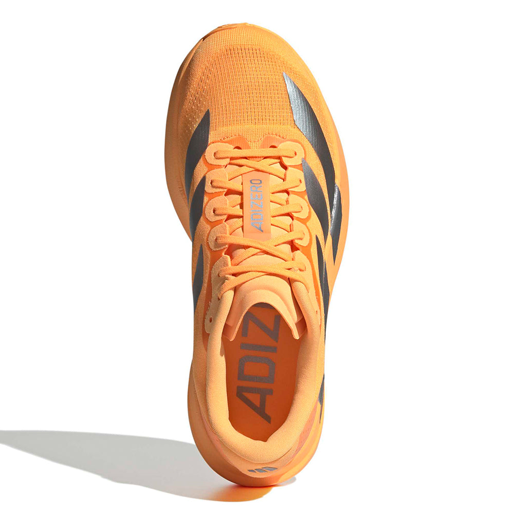 Adidas Women's Adizero Evo SL - BlackToe Running#colour_flash-orange-magic-grey-met-iron-met