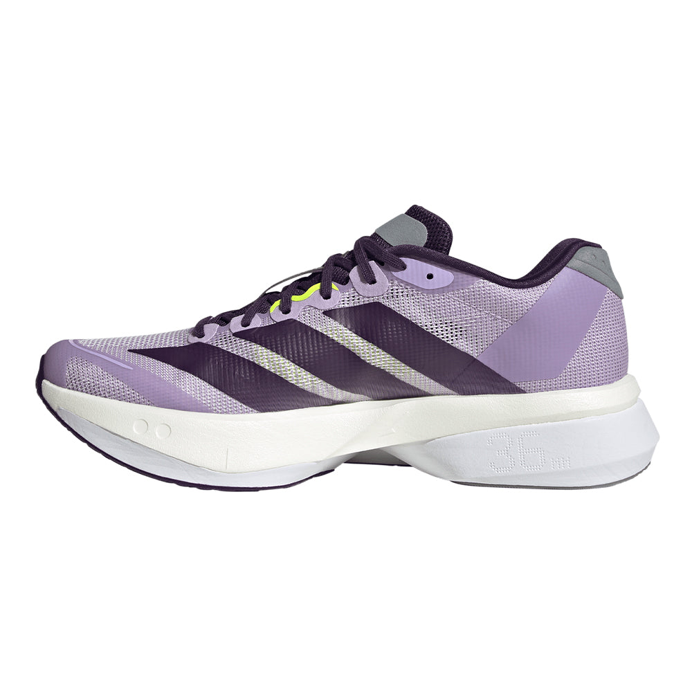 Adidas Women's Adizero Boston 13 - BlackToe Running#colour_powder-plum-aurora-plum-preloved-violet