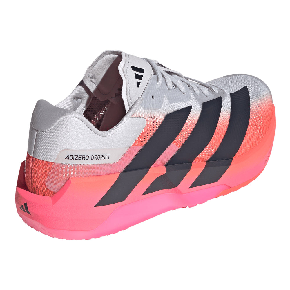 Adidas Men's Adizero Dropset Pro - BlackToe Running#colour_dash-grey-night-grey-solar-turbo