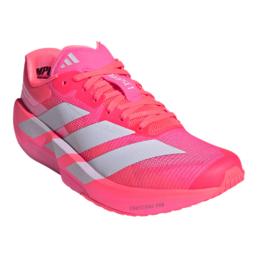 Adidas Women's Adizero Dropset Pro - BlackToe Running#colour_solar-turbo-frozen-purple-lucid-pink
