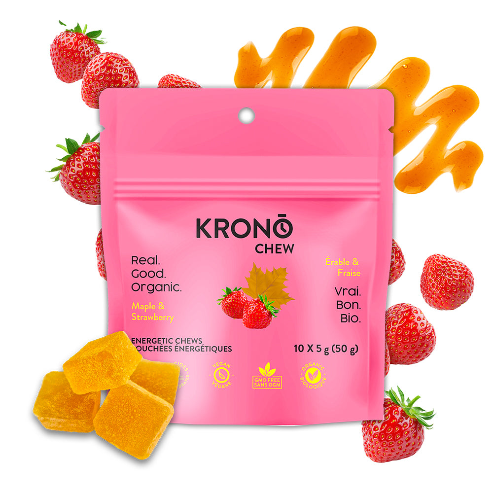 Krono Nutrition Energetic Chews - BlackToe Running#flavour_strawberry-maple